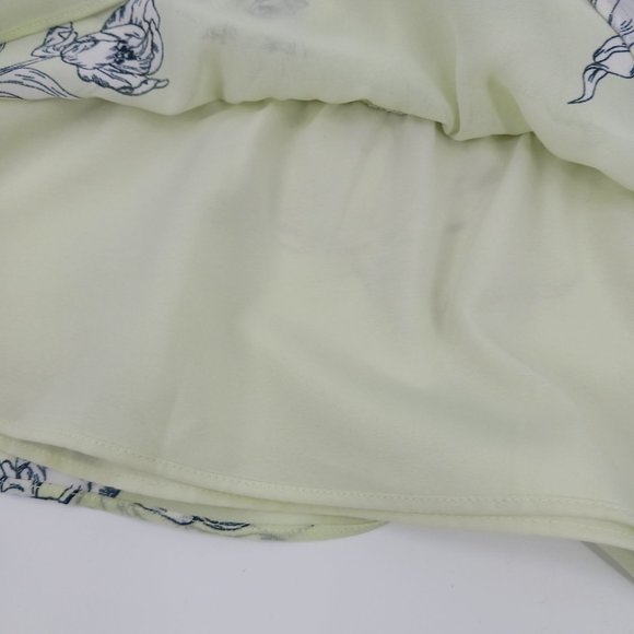 WOMENS BANANA REPUBLIC PETITE SMALL YELLOW FLORAL TOP - Picture 7 of 14